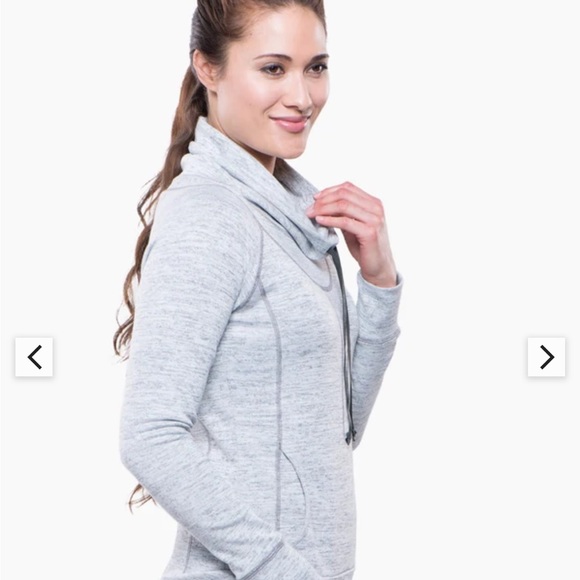 KUHL LEA Cowl Neck Gray Women's PULLOVER Style #4186 Size Large - Picture 4 of 16